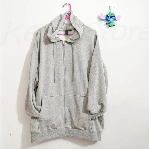 Eddie Bauer men full-zip supersoft hoodie Gray - Picture 4 of 7